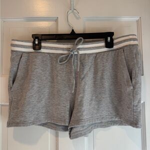 Vineyard Vines Gray Lounge Shorts Soft Knit Drawstring Size Large